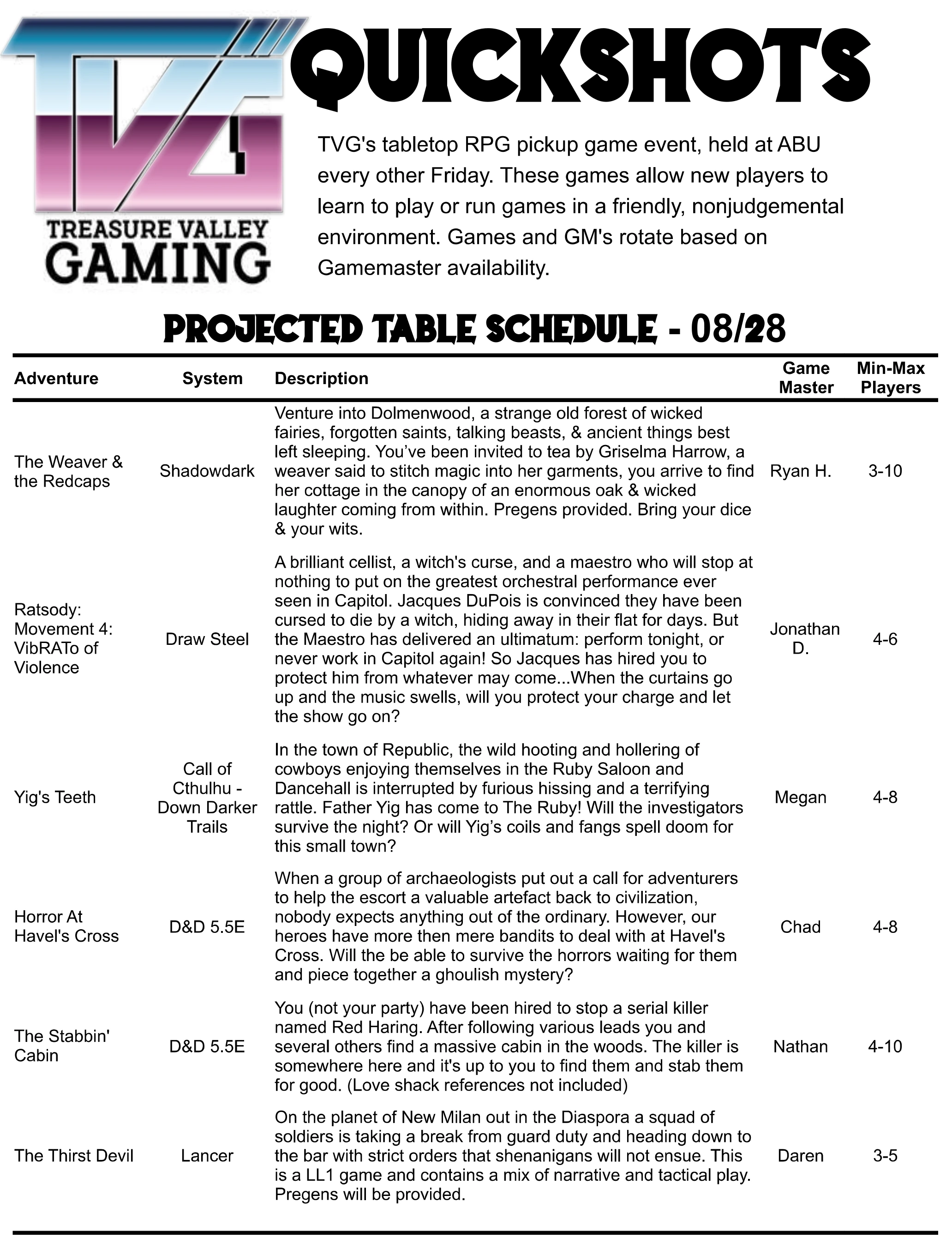 Quickshots08-28-26